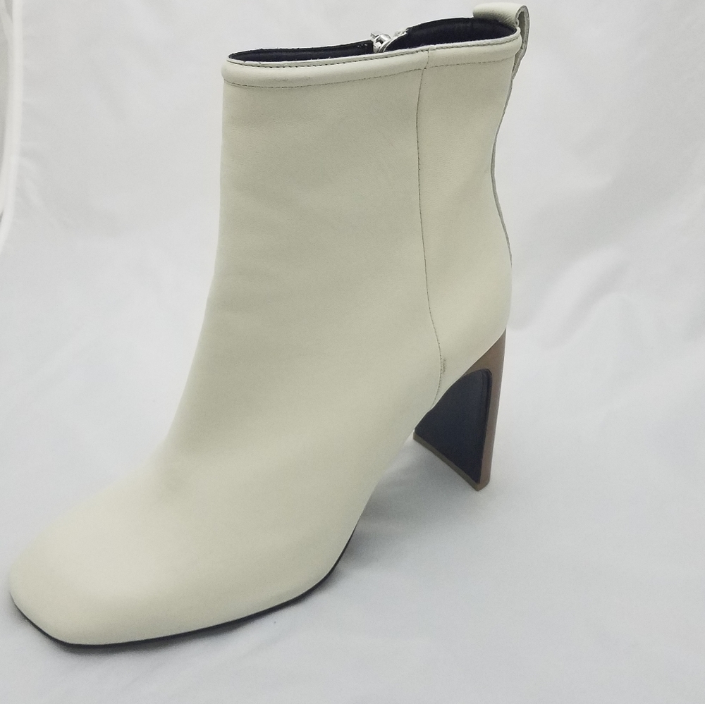 Rag and bone Ellis boot ivory 9.5 39.5 heel - Picture 2 of 8
